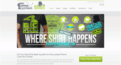 Desktop Screenshot of bigdipperclothing.com